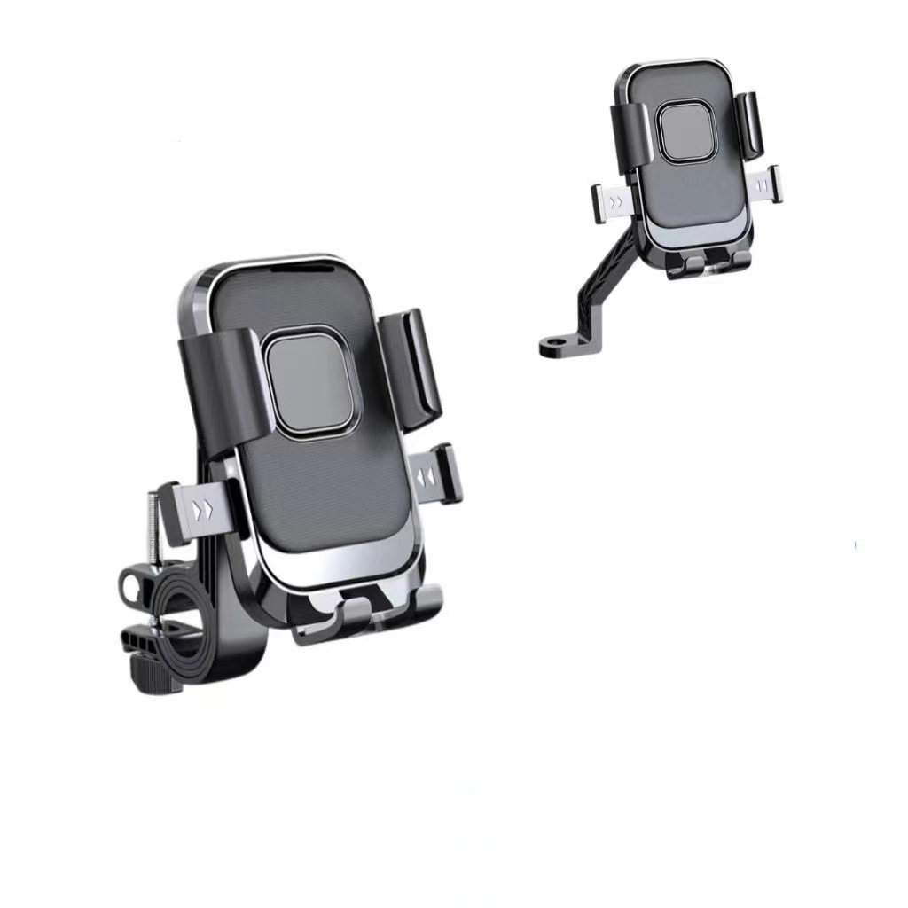 New universal 360 degree Cell Phone stand flexible mobile clip mount quickly lock bike phone holder for bicycle motorcycle