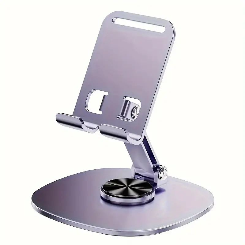 Foldable cheap desktop metal 360 rotating cell phone bracket mount folding adjustable mobile phone holder stand for desk