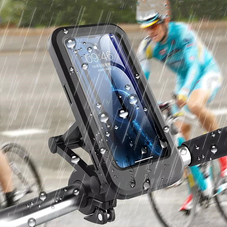 Waterproof Bicycle Motorcycle Phone Holder Case Bike Phone Bag for Mobile Smartphone Stand Support Scooter Cover Touch Screen